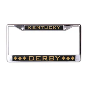 Kentucky Derby Metal License Plate Frame