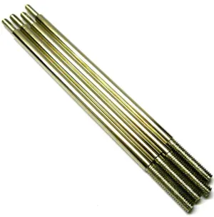 L6234 1/10 Scale Linkage Pin Axle Arm x 4 Silver 100mm Long M3 M4