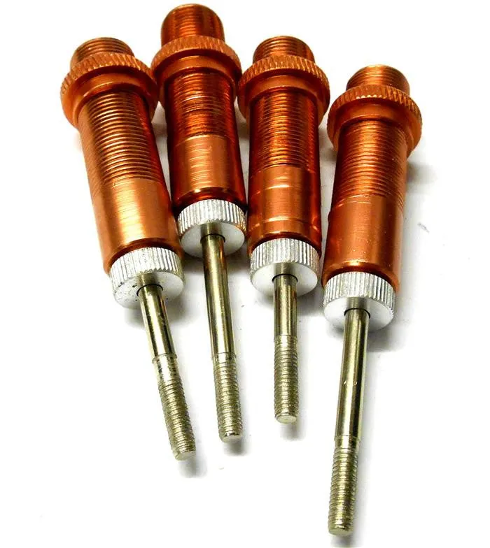 L6310 1/8 Scale Shock Absorber Damper Barrel Container Holder 14mm Brown 115mm