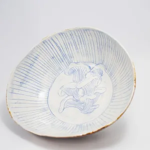 Large Mushroom Serving Bowl
