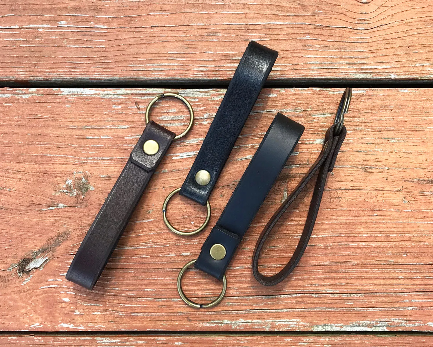Leather Loop Key Chain