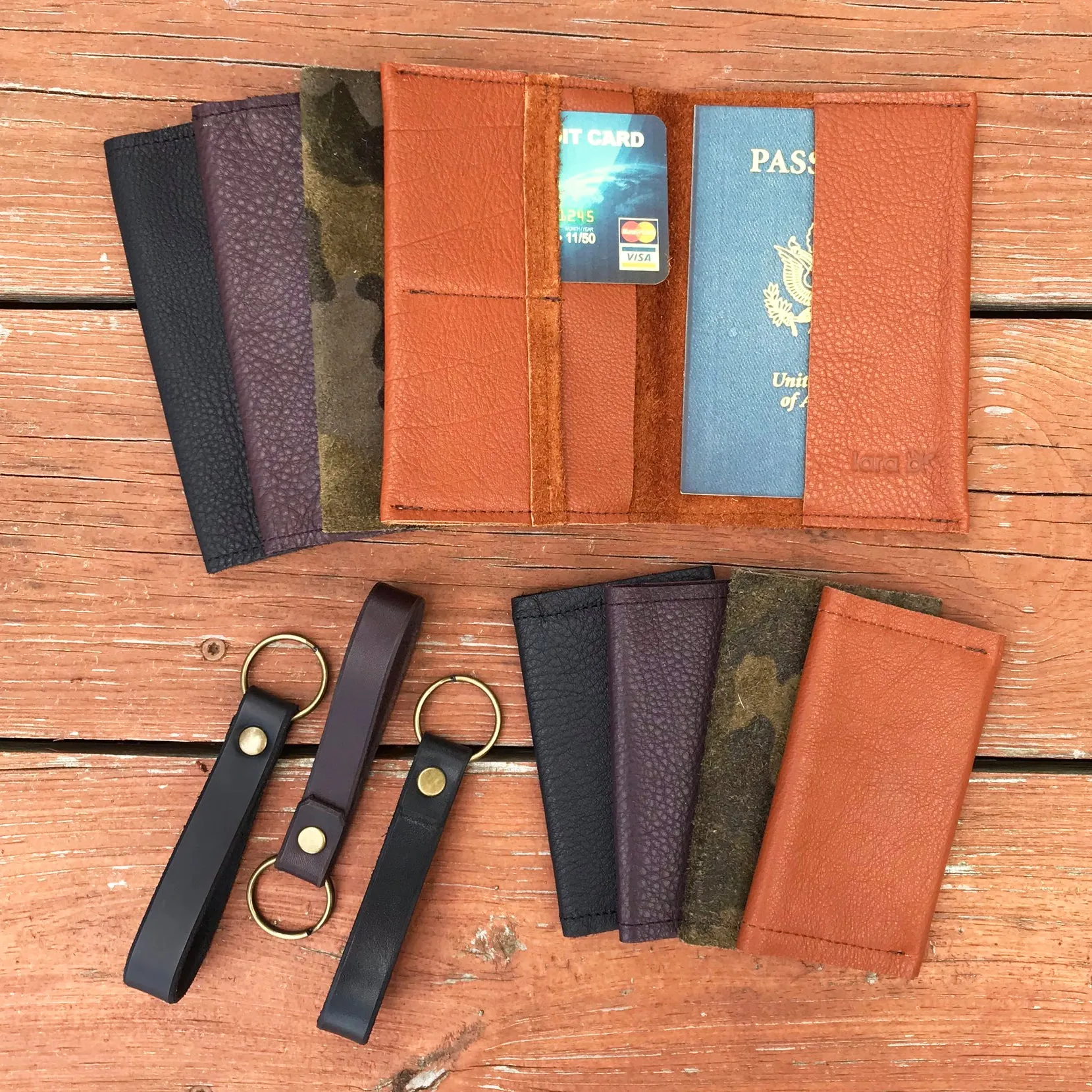 Leather Loop Key Chain