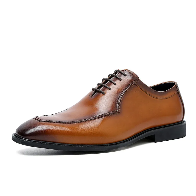 Leather Shoes Men's Business Casual Fashion Suit