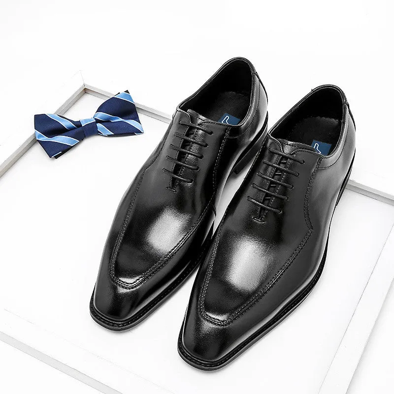 Leather Shoes Men's Business Casual Fashion Suit