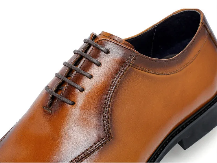 Leather Shoes Men's Business Casual Fashion Suit