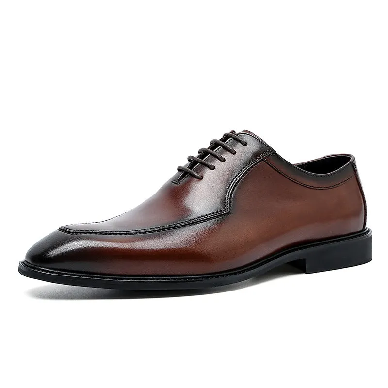 Leather Shoes Men's Business Casual Fashion Suit