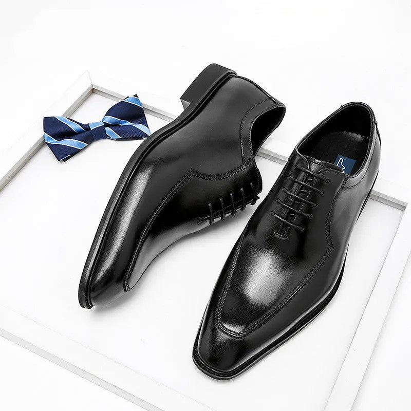 Leather Shoes Men's Business Casual Fashion Suit