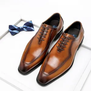 Leather Shoes Men's Business Casual Fashion Suit