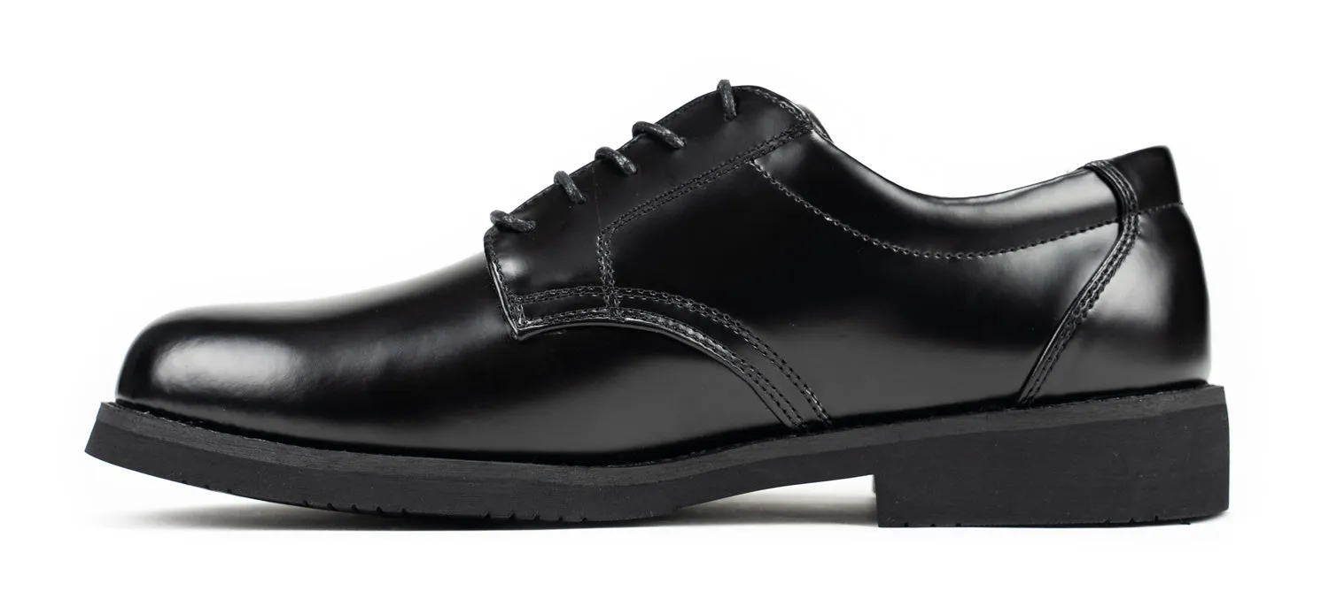 Leather Uniform Oxford Shoe