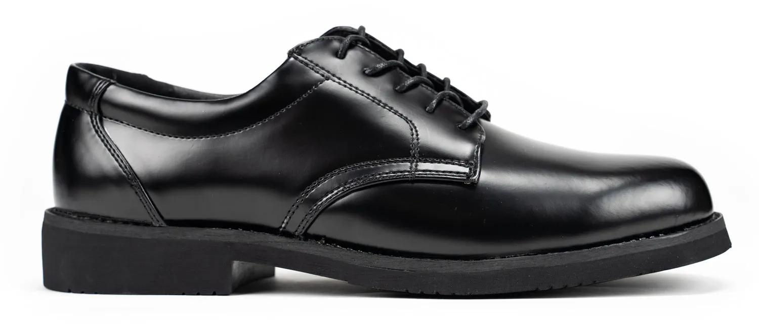 Leather Uniform Oxford Shoe