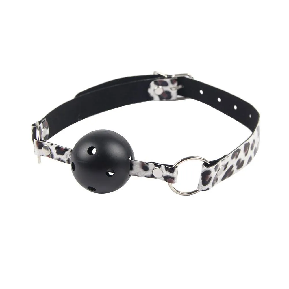 Leopard Leather Bondage Adult Sexy Toys Sm Sexy Product BDSM