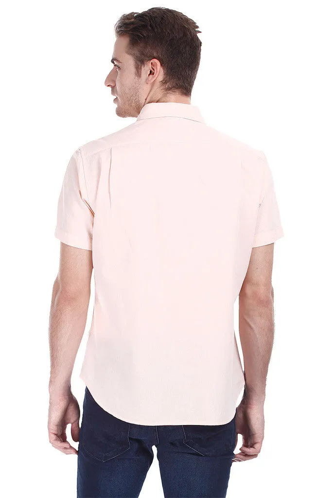 Lightweight Egyptian Cotton Short Sleeve Oxford Shirt