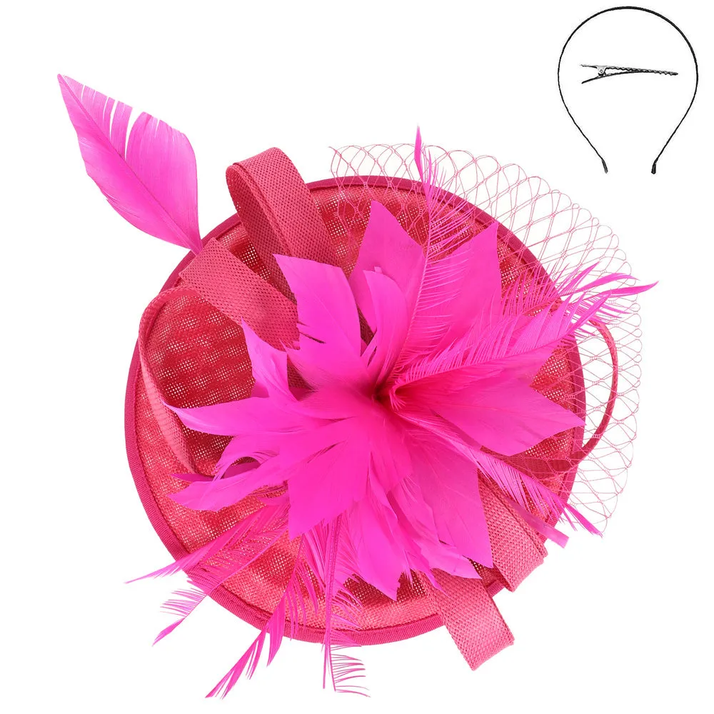 Loopy Bow Disc Fascinator