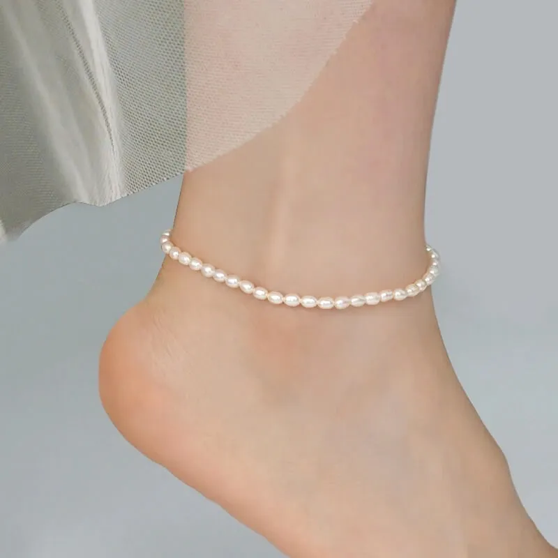 Lovely Pearl Ankle Bracelet