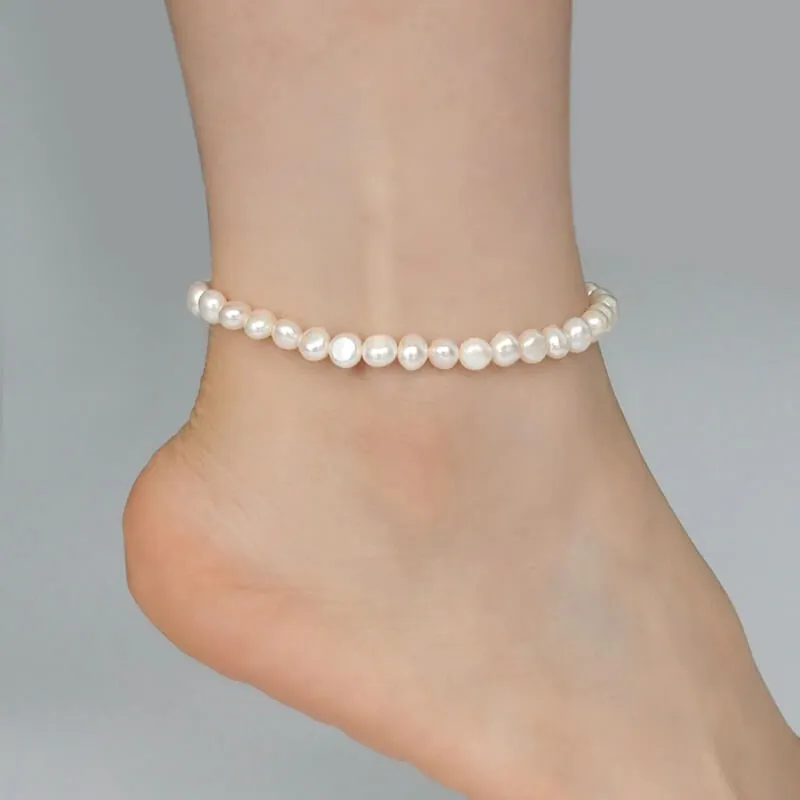 Lovely Pearl Ankle Bracelet