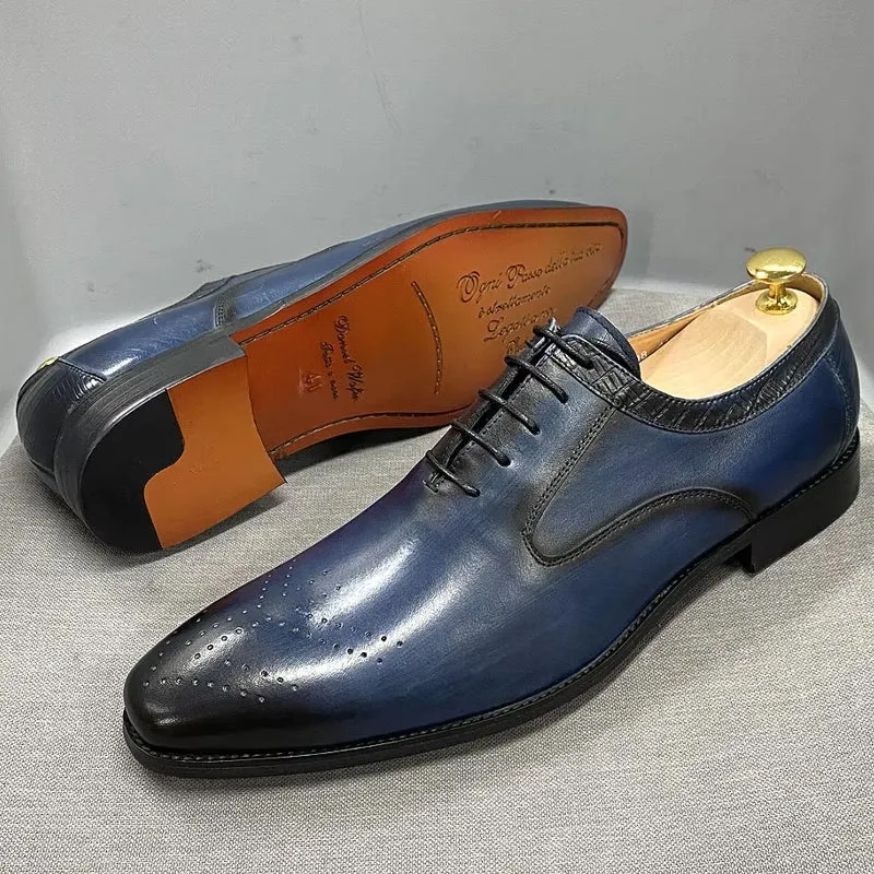 Luxury Cow Genuine Leather Men Shoes