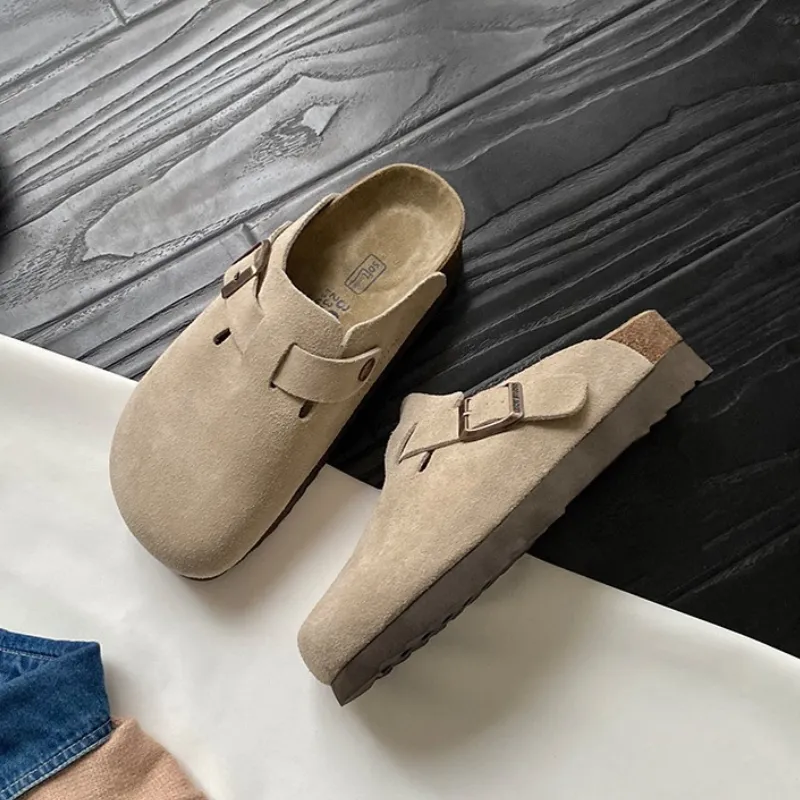 Luxus am Fuß: Die Exklusiven Unisex Leder Boston Sandalen von MeisterSchritt