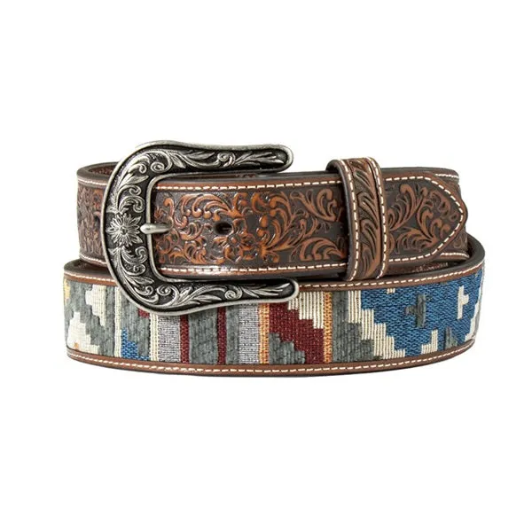 M&F® Ladies Western Belt with Blanket Inlay