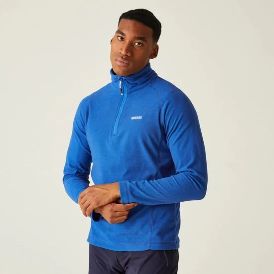 Men's Montes Lightweight Half Zip Fleece | Oxford Blue