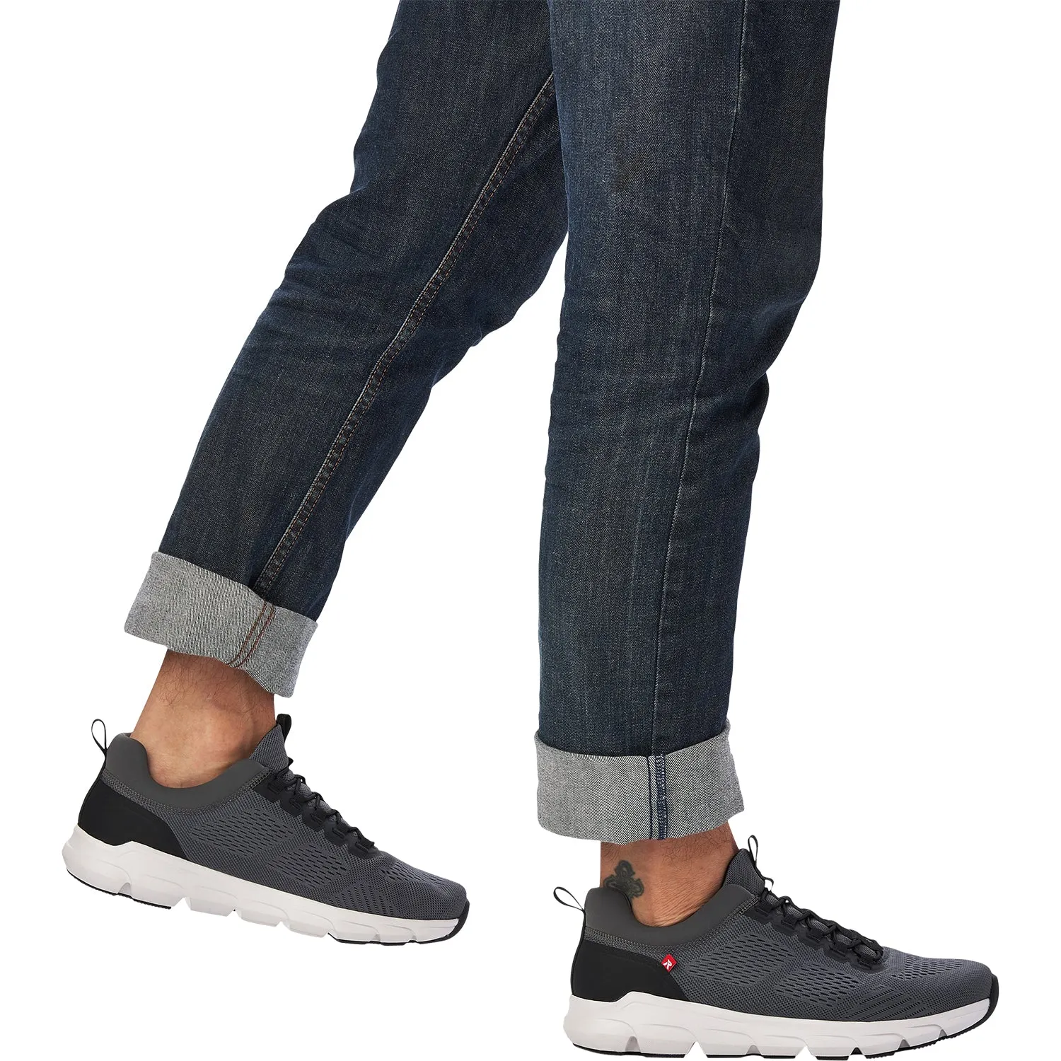 Men's Rieker Revolution 07805-45 Fabio Blei/Negro Mesh
