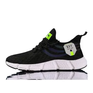 Men's running shoes men's lightweight sports shoes fly woven breathable fashionable men's shoes