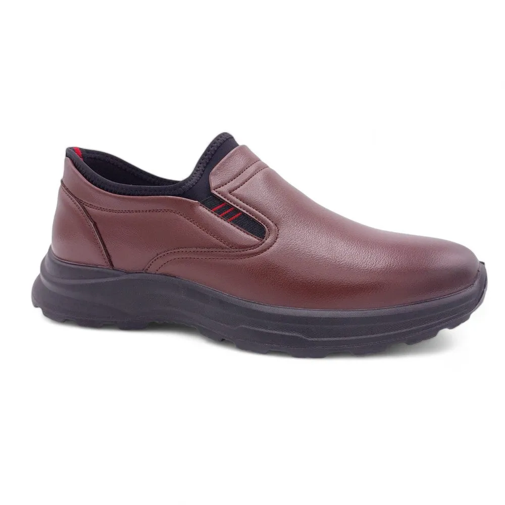 Men's Stylish Slip on SF48 - Brown