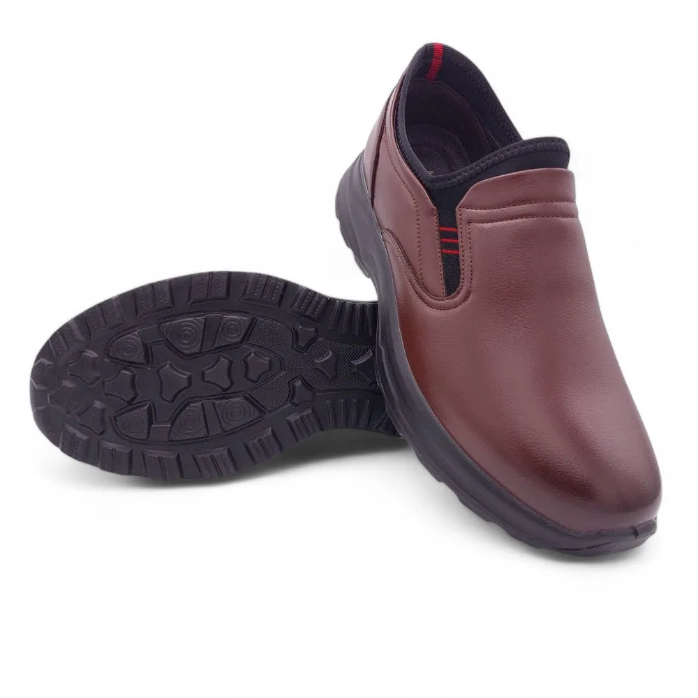 Men's Stylish Slip on SF48 - Brown