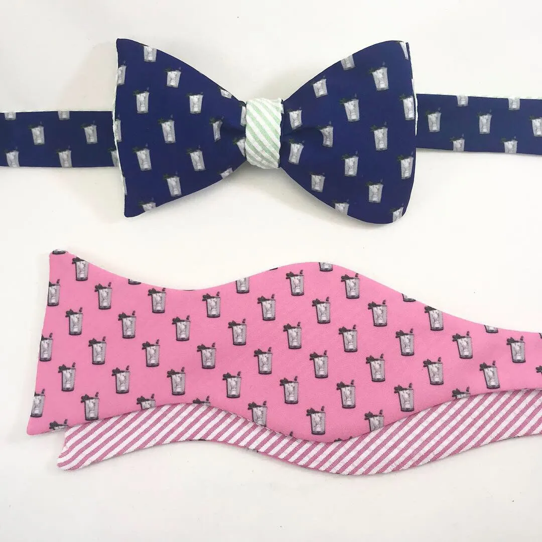 Mint Julep Bow Tie - Navy