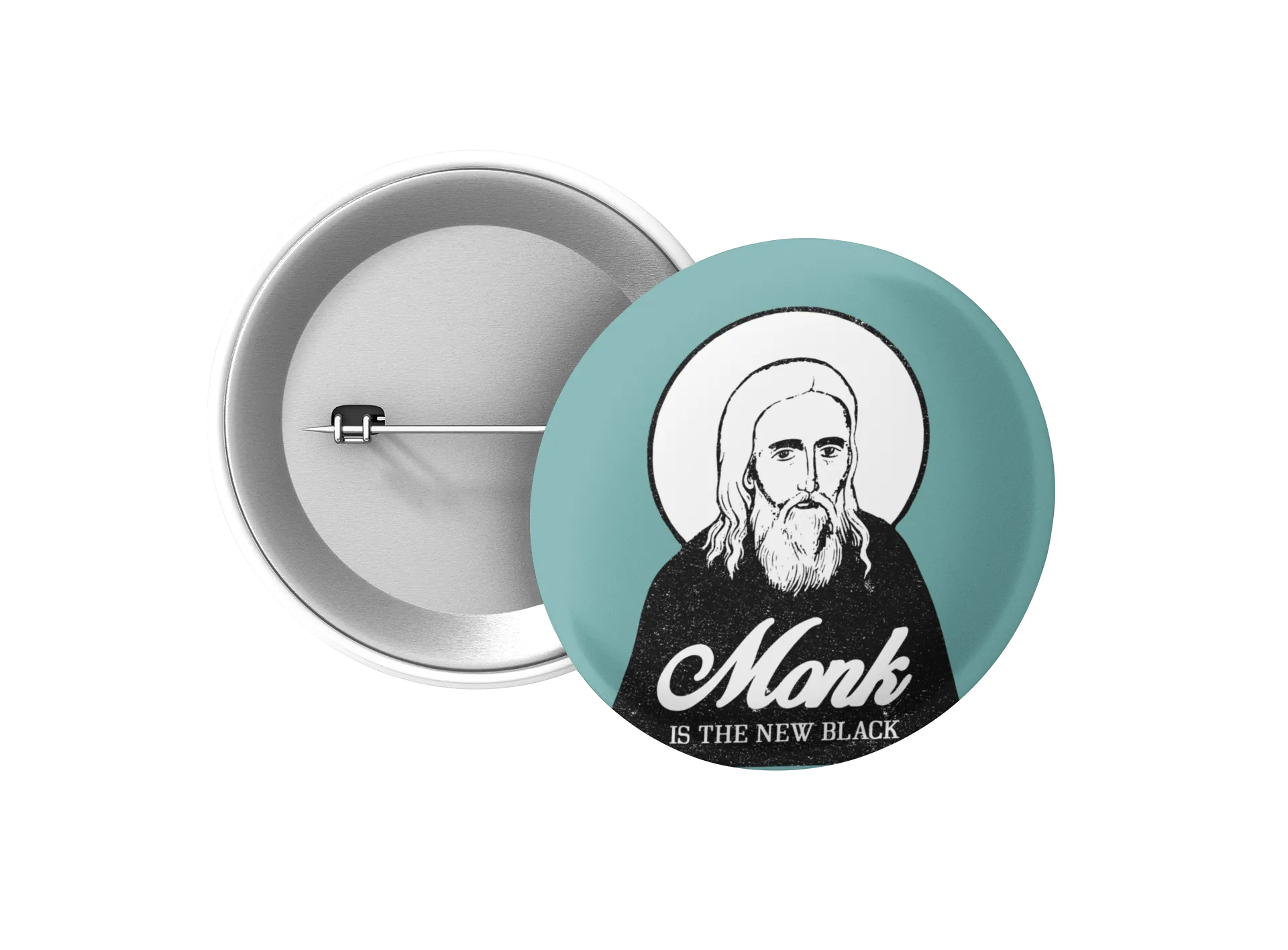 Monk Is The New Black Button