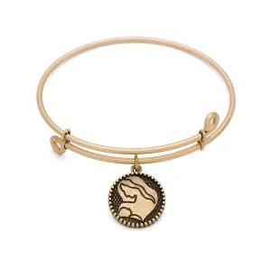 Mother, Bangle Antique Gold Color Finish