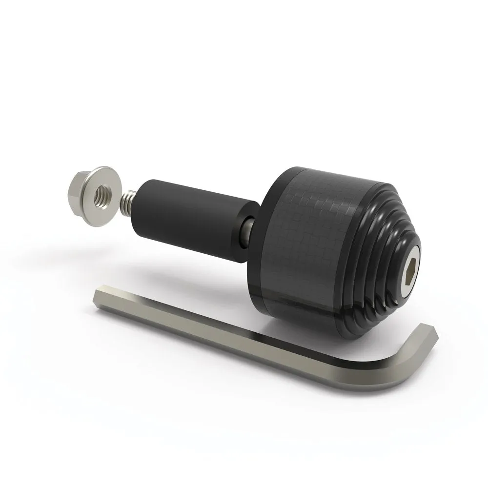 Moto Bar Ends Oxford CarbEnds 2, Black