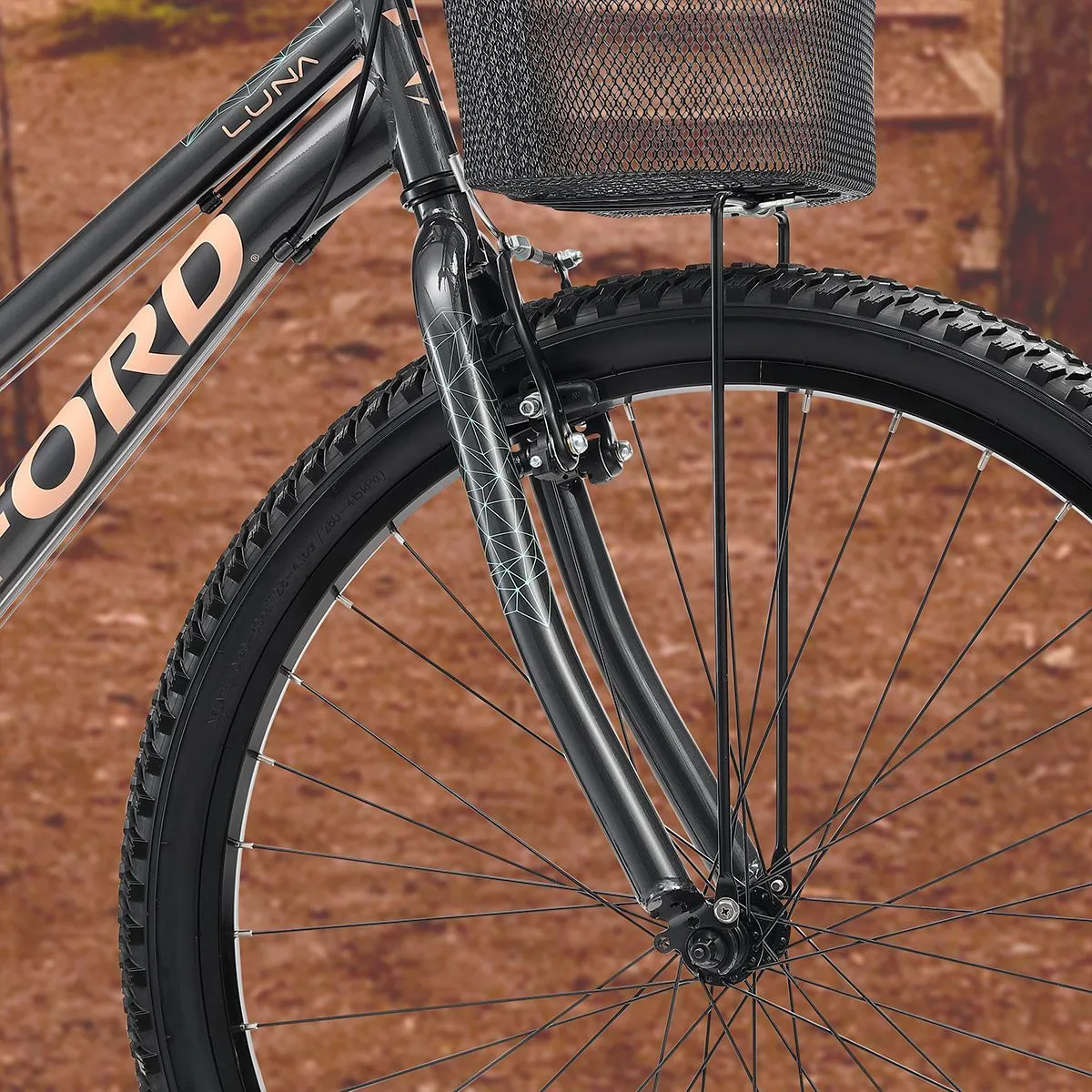 Oxford Bicicleta Aro 27.5 Luna Grafito