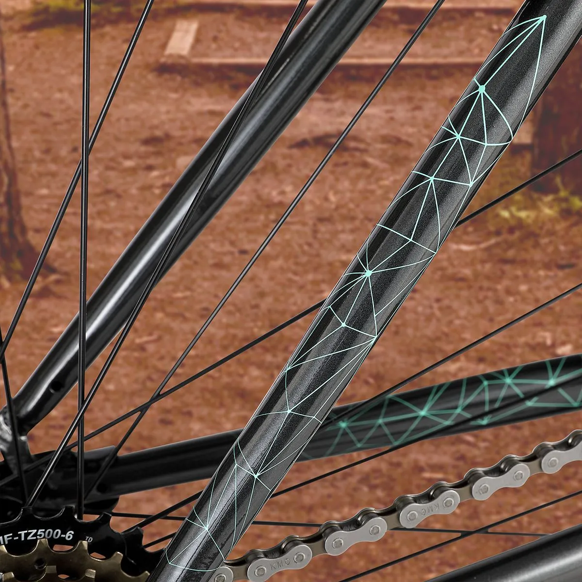 Oxford Bicicleta Aro 27.5 Luna Grafito