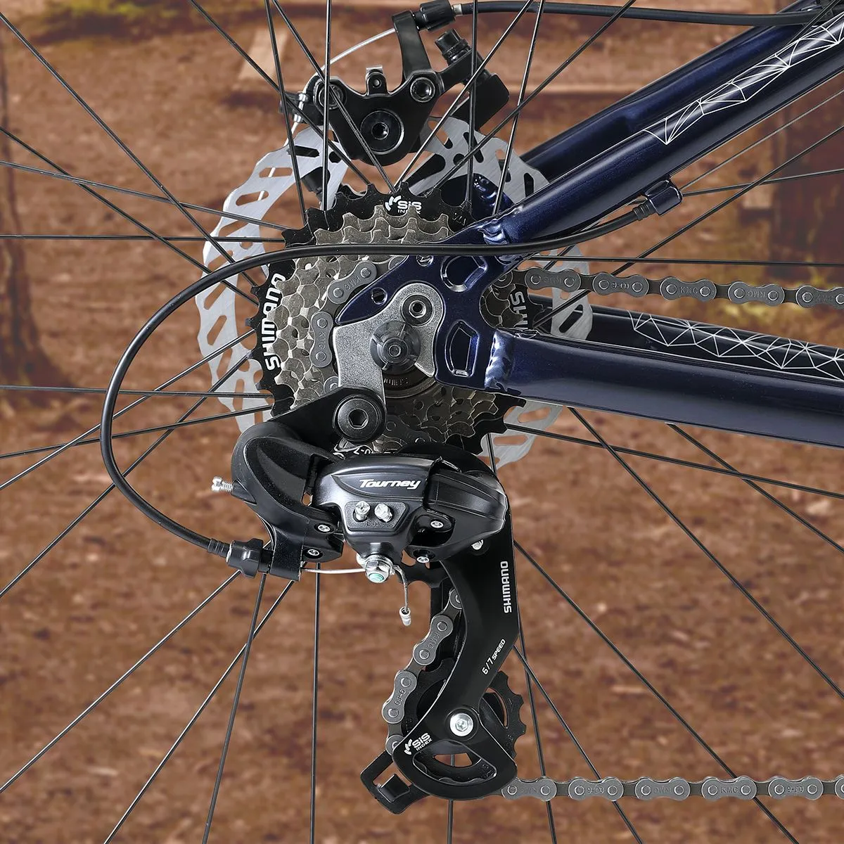 Oxford Bicicleta Aro 27.5 Merak 1 Azul Índigo