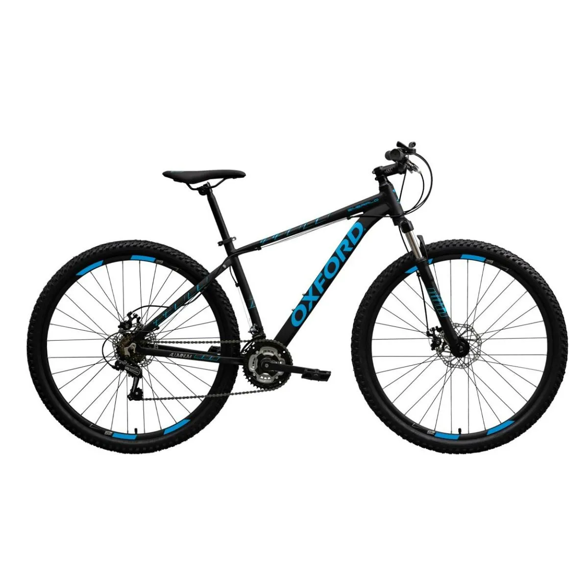 Oxford Bicicleta Aro 29 Emerald Negro/Celeste
