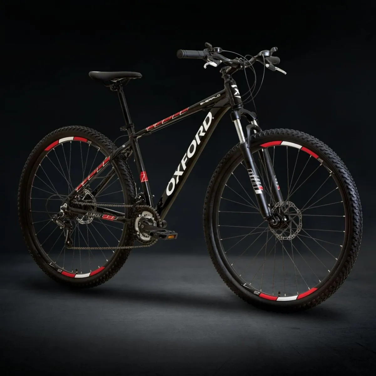 Oxford Bicicleta Aro 29 Emerald Negro/Rojo