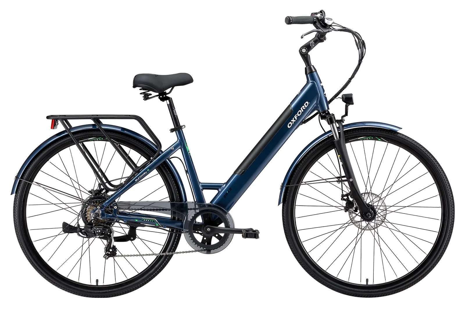 Oxford Bicicleta Eléctrica Mujer Aro 700 EUROWAY 4 | L