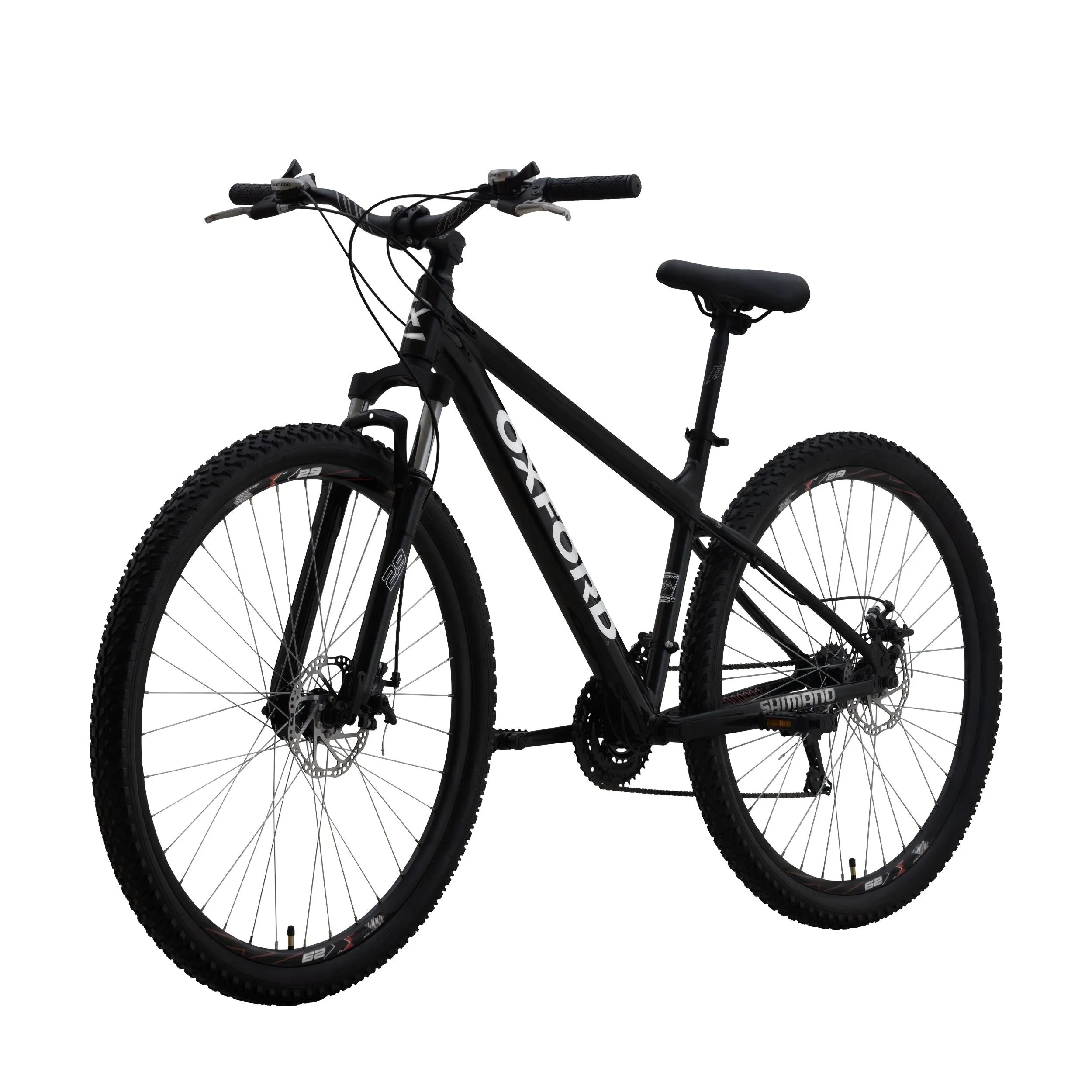 Oxford Bicicleta Everest 21V Negro/Blanco