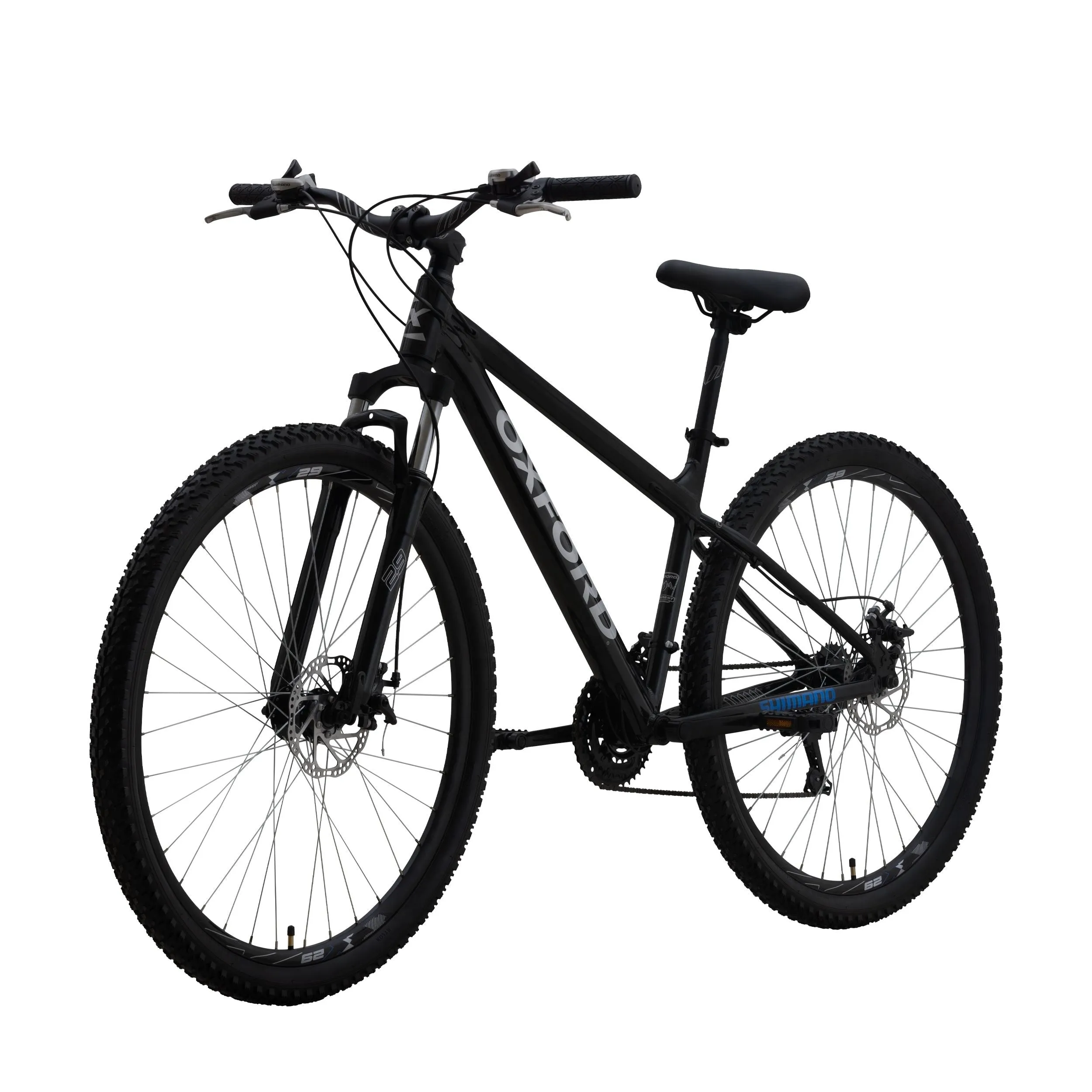 Oxford Bicicleta Everest 21V Negro/Plata