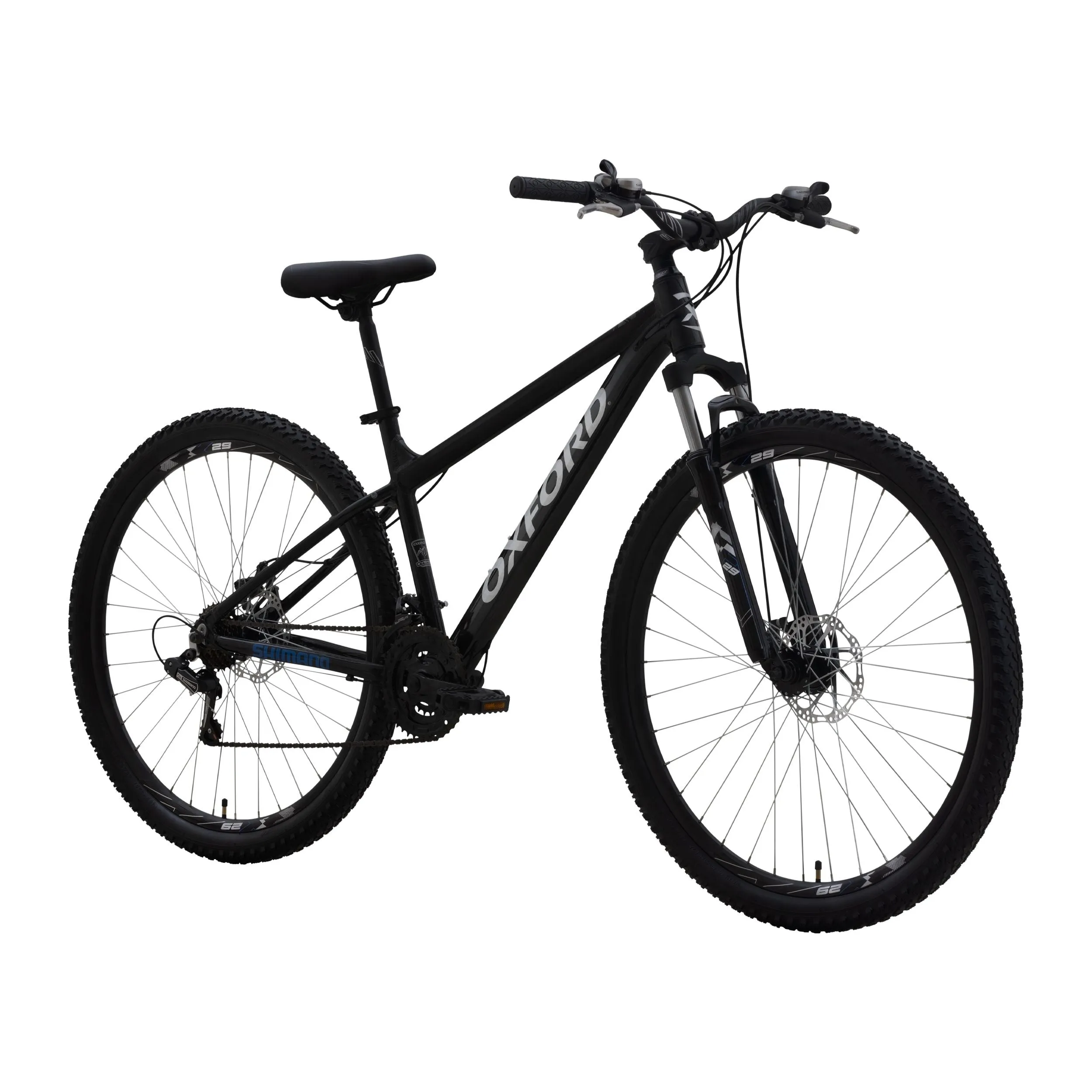 Oxford Bicicleta Everest 21V Negro/Plata
