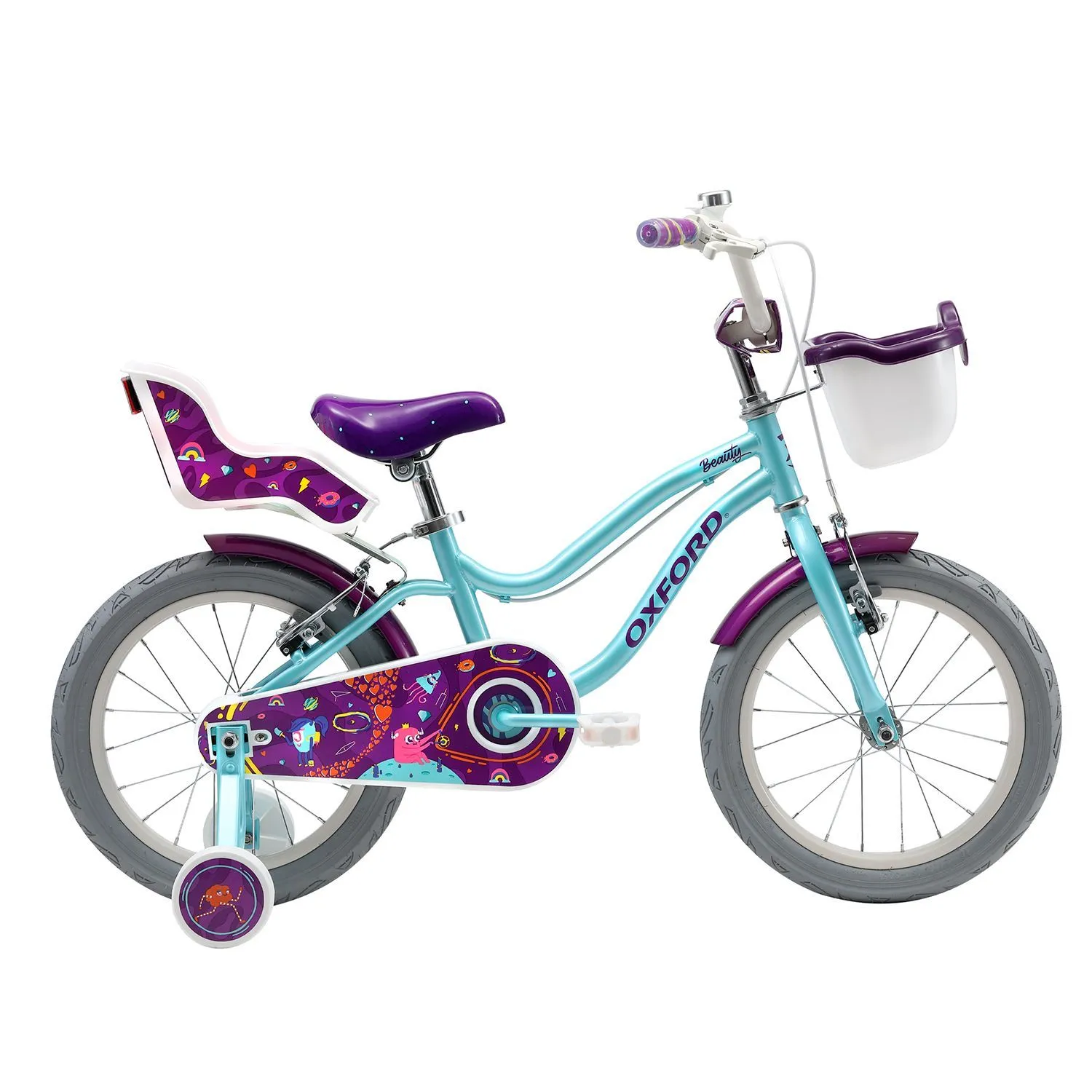 Oxford Bicicleta Infantil Beauty Aro 16 Verde Claro
