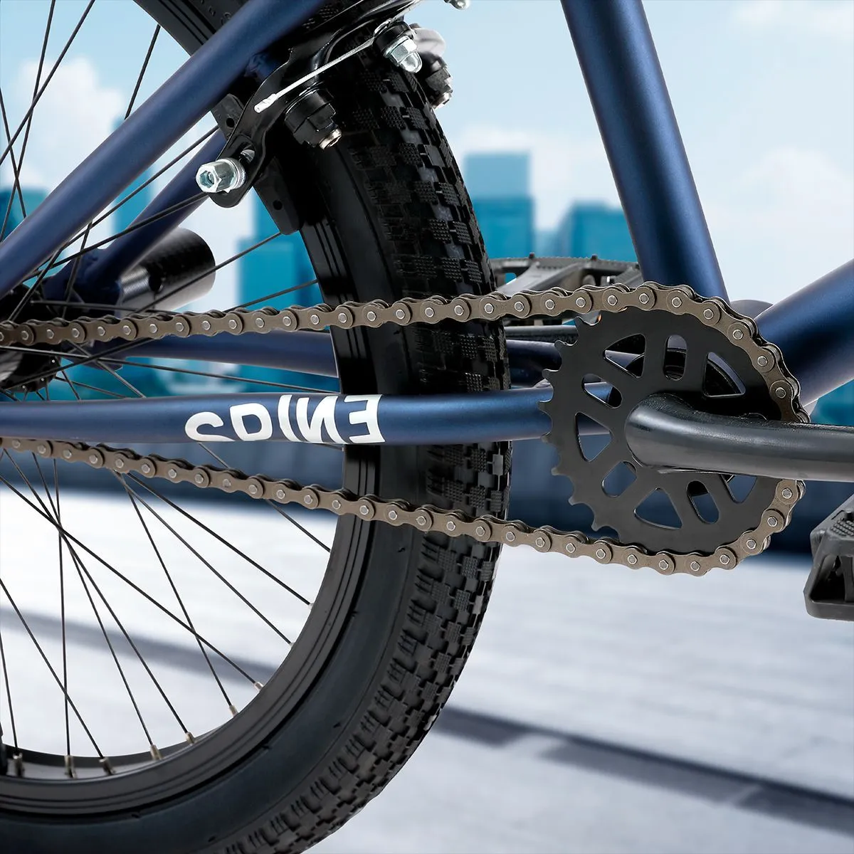 Oxford Bicicleta Infantil Spine Aro 20 Azul