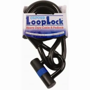 Oxford - Loop Lock 10 Cable   Padlock