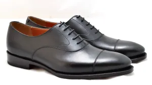 Oxford toecap |  Black  | Calf | wide fit