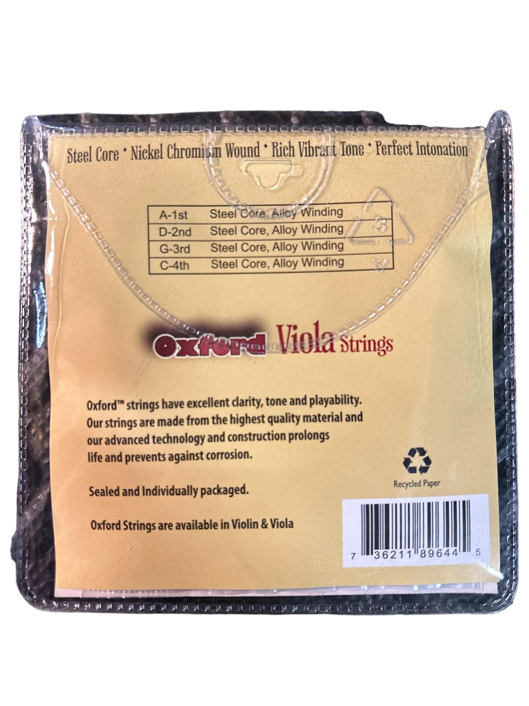 Oxford Viola Strings: 1 Set