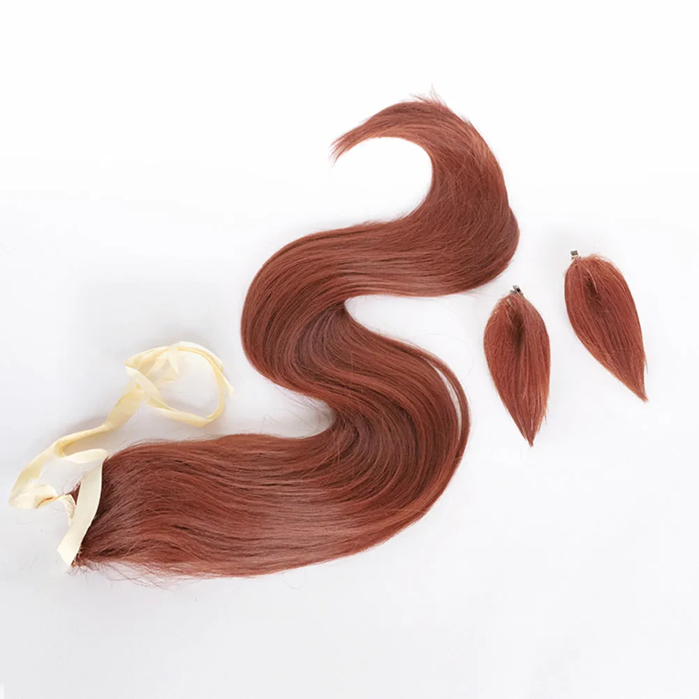 Pretty Derby Tokai Teio Cosplay Wig Heat Resistant Synthetic Hair Carnival Halloween Party Props