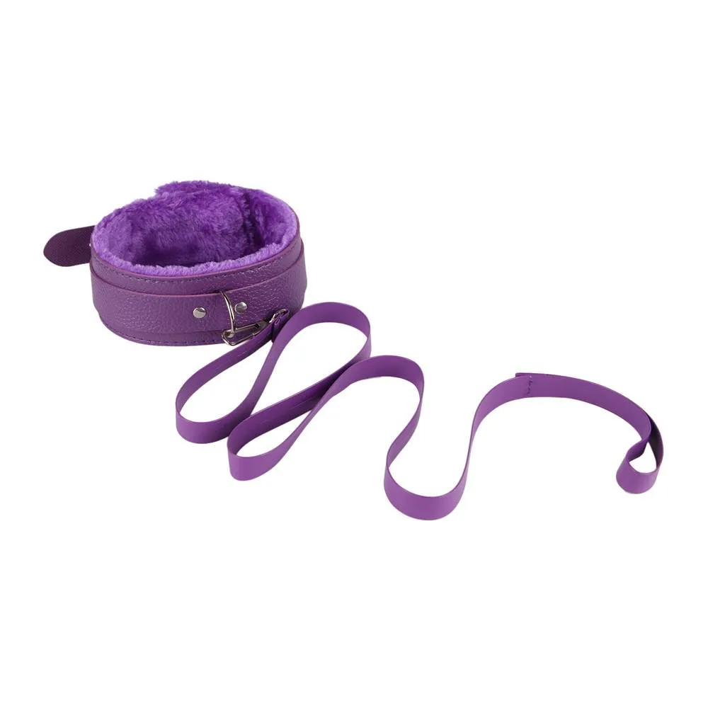 Purple Leather Bondage Adult Sexy Toys Sm Sexy Product BDSM Egypt