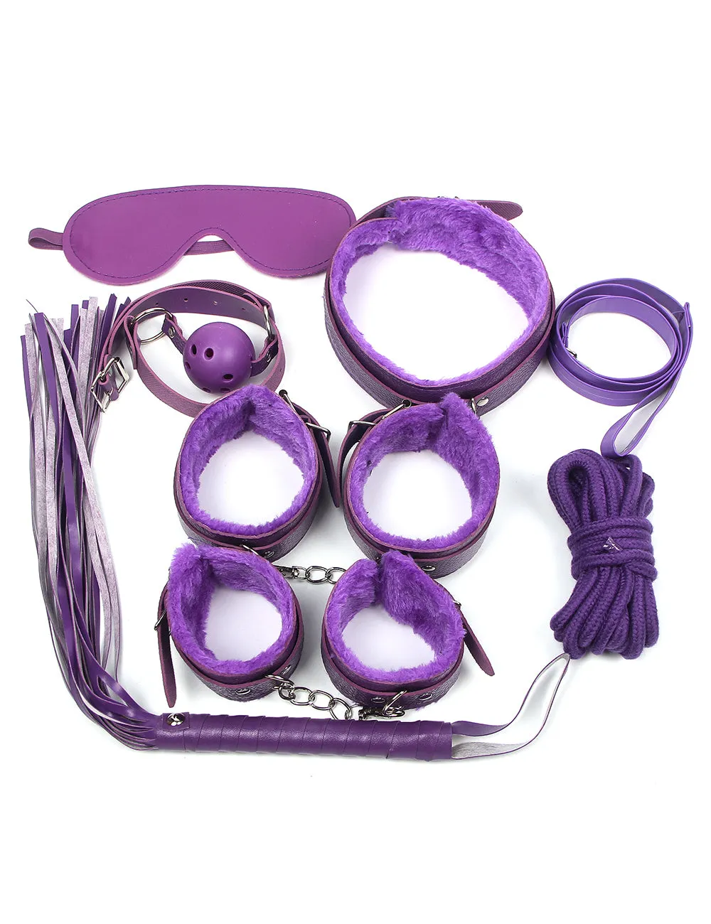 Purple Leather Bondage Adult Sexy Toys Sm Sexy Product BDSM Egypt