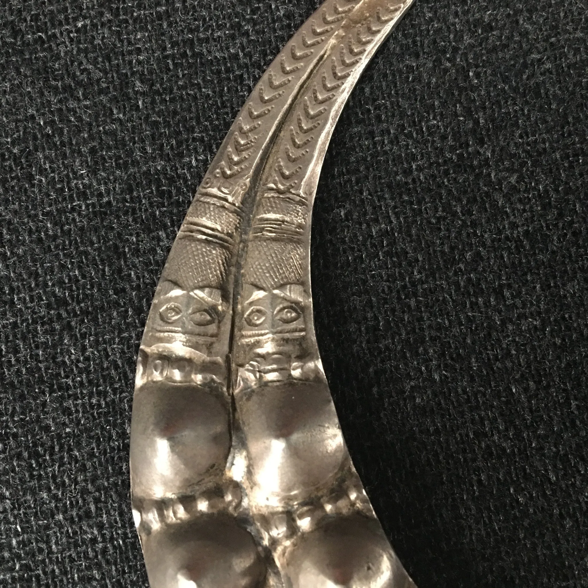 Rare Antique Nagaland Silver Pendant