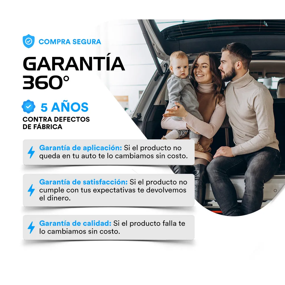 Resortes Originales Ag Confort Volkswagen Derby 1995-2009 Kit 4 Piezas